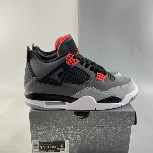 Air Jordan 4 Retro Infrared Sneakers - Picture 2 of 10